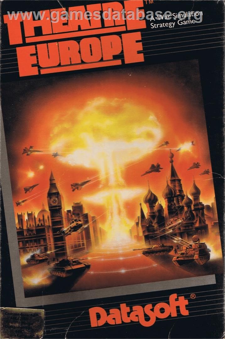 Theatre Europe - Commodore 64 - Artwork - Box