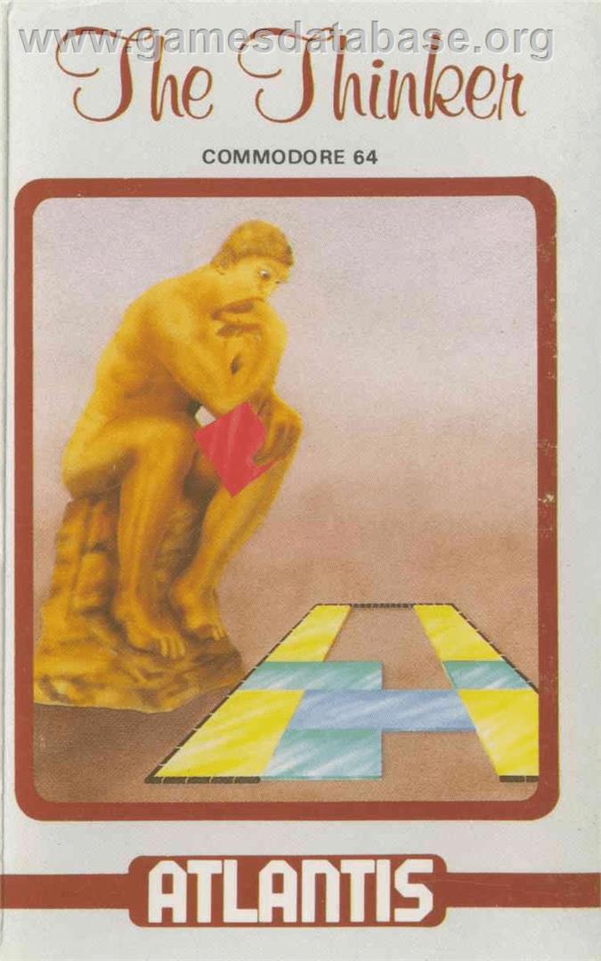 Thinker, The (Duckworth Home Computing) - Commodore 64 - Artwork - Box