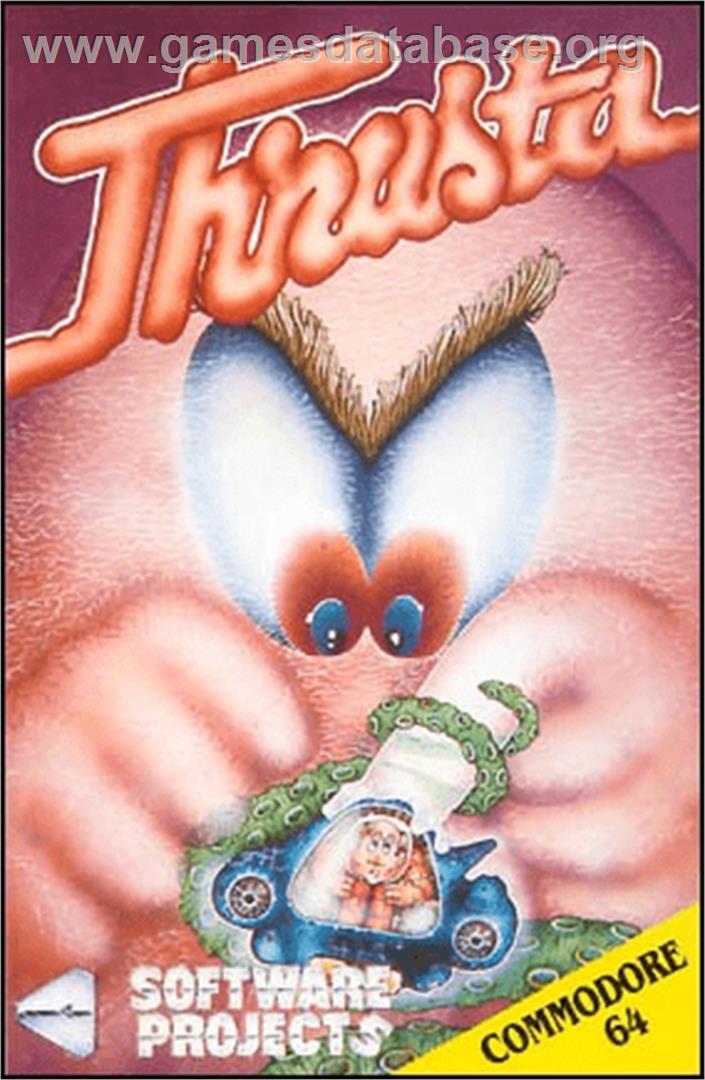Thrusta - Commodore 64 - Artwork - Box