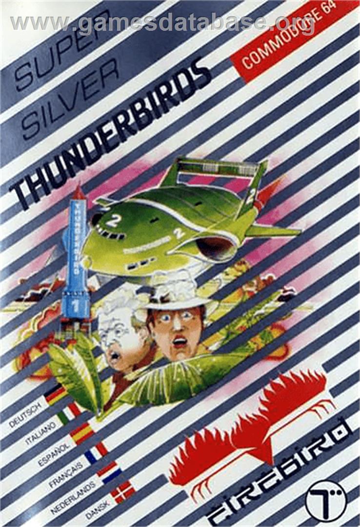 Thunderbirds - Commodore 64 - Artwork - Box