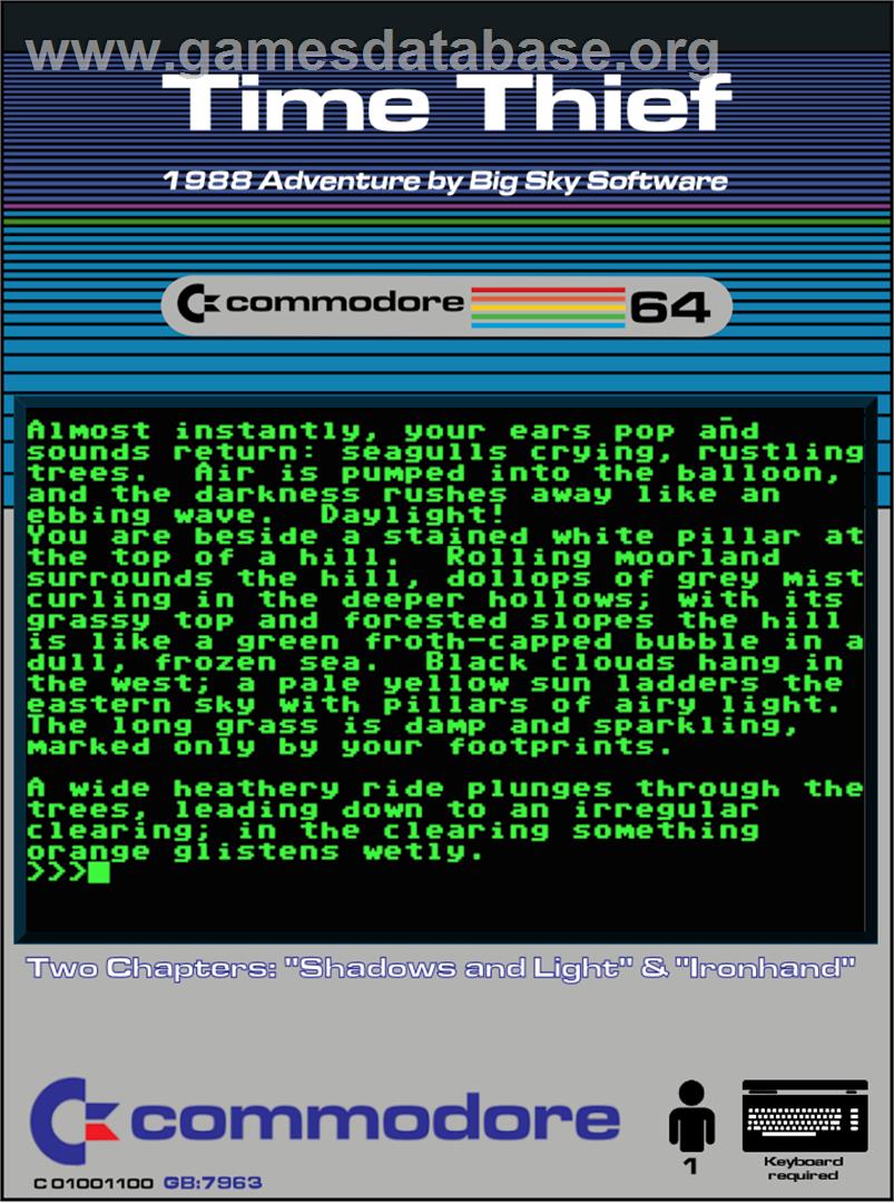 Time Thief - Commodore 64 - Artwork - Box