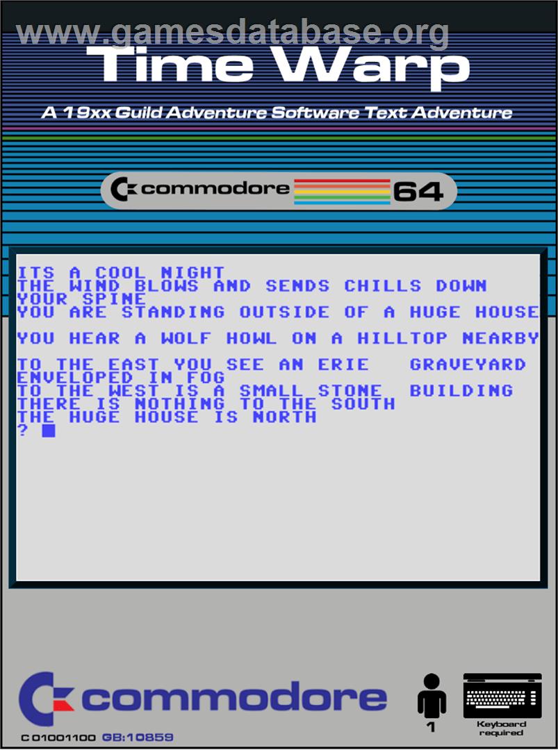 Time Warp (The Guild) - Commodore 64 - Artwork - Box