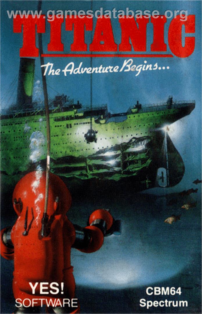 Titanic: The Recovery Mission - Commodore 64 - Artwork - Box