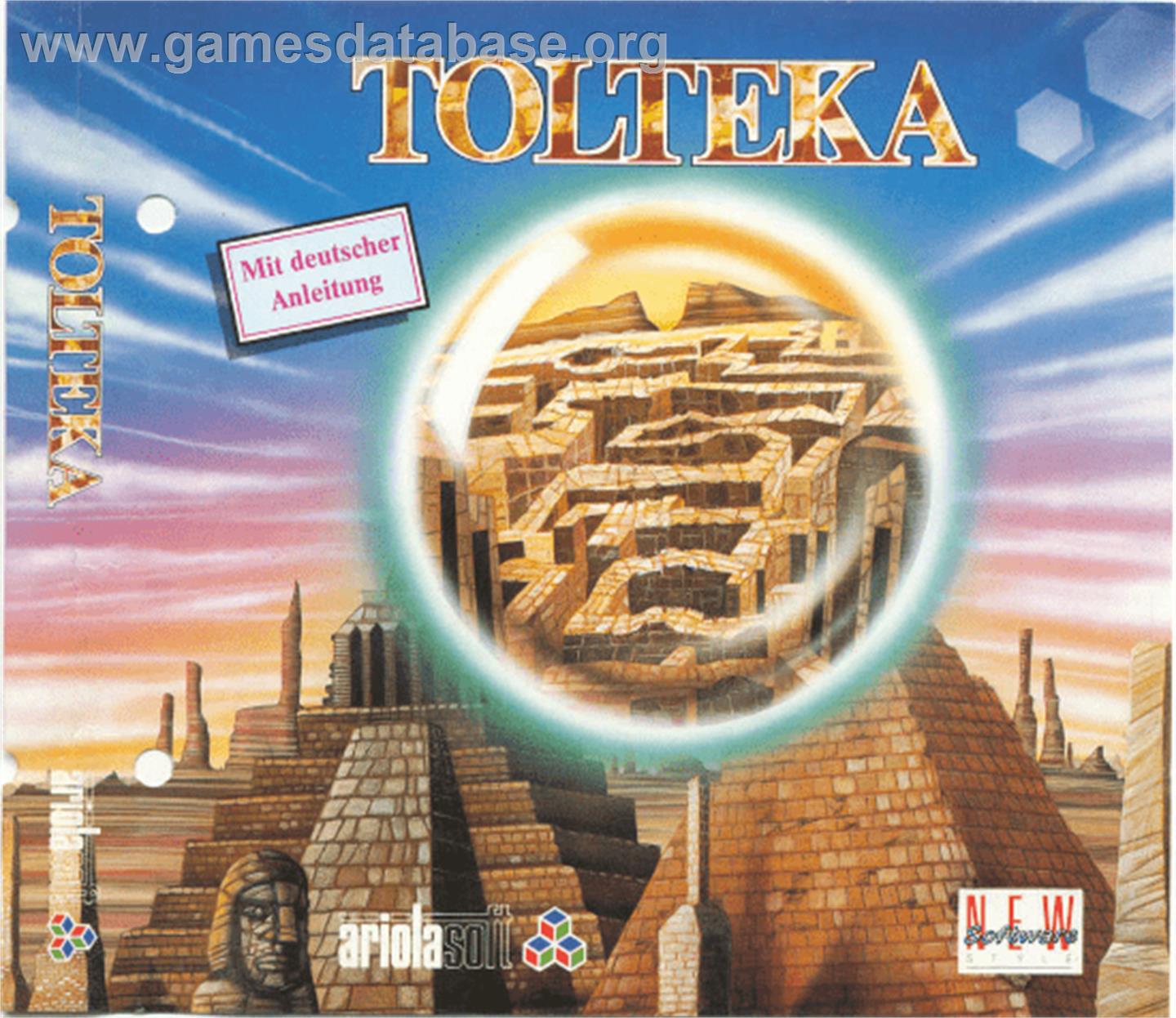 Tolteka - Commodore 64 - Artwork - Box