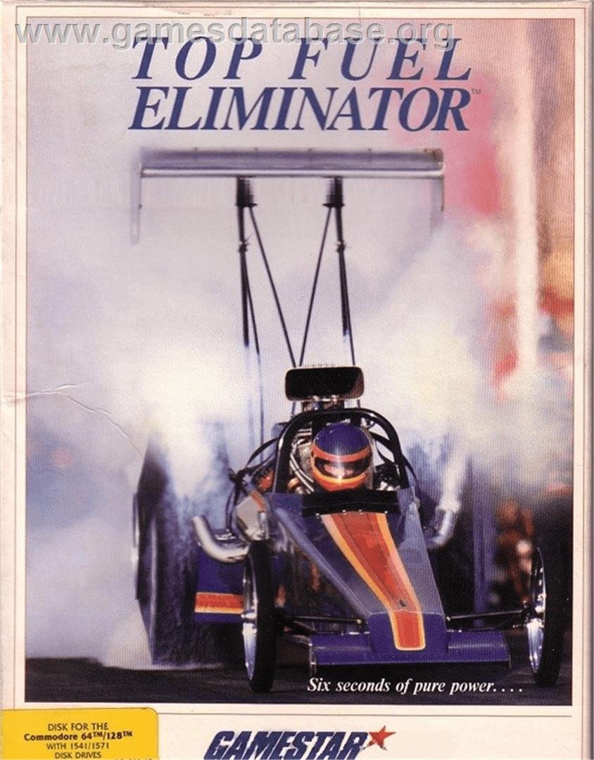 Top Fuel Eliminator - Commodore 64 - Artwork - Box
