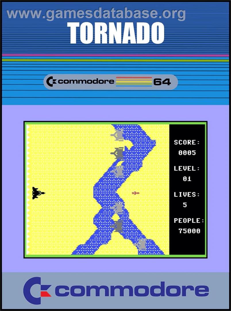 Tornado (Multisoft) - Commodore 64 - Artwork - Box