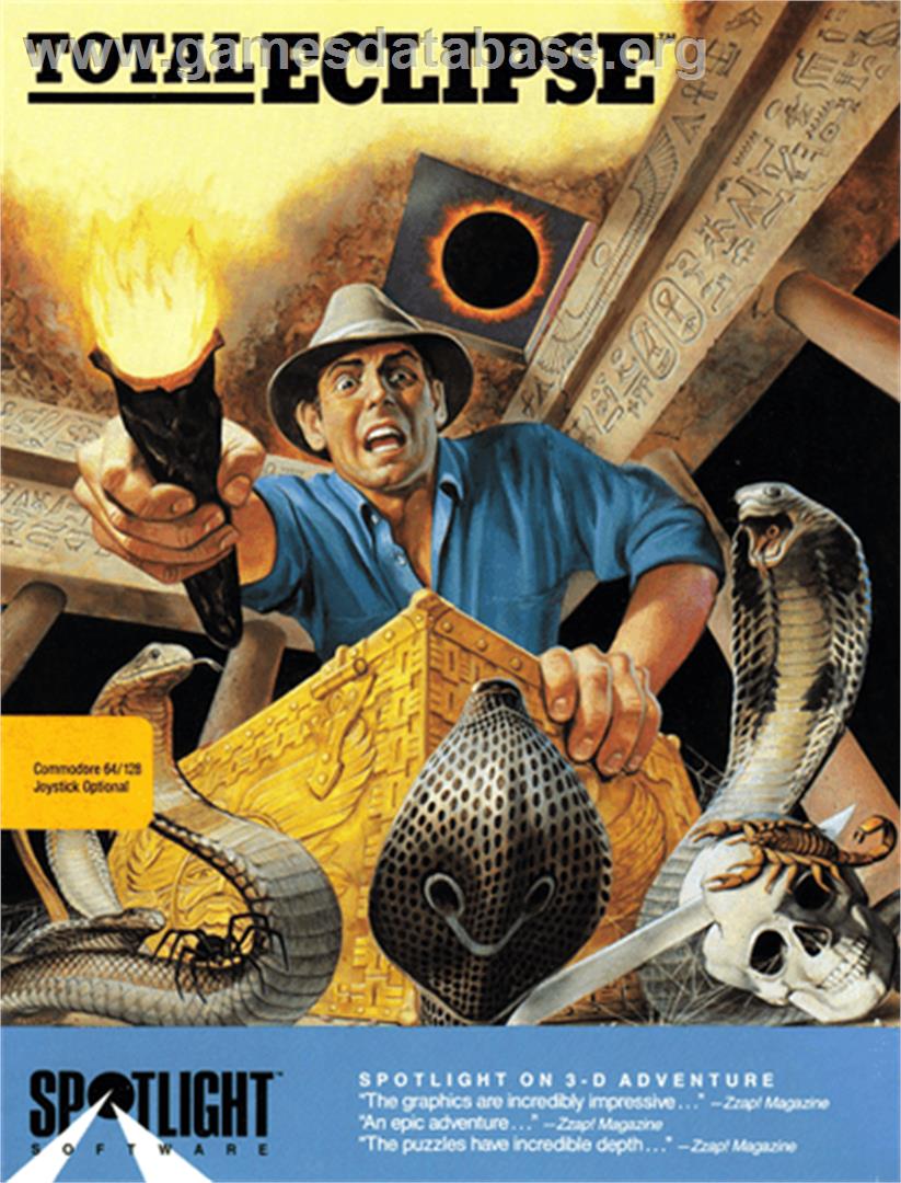 Total Eclipse - Commodore 64 - Artwork - Box