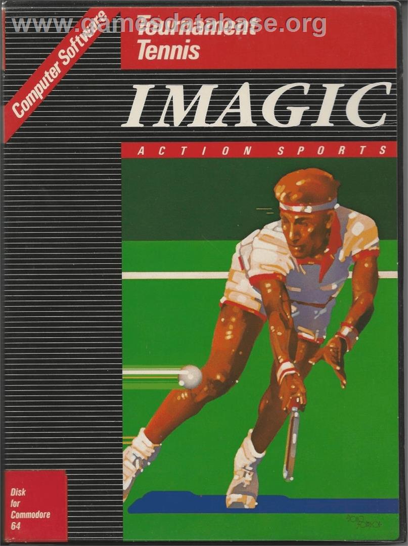 Tournament Tennis / Tennis - Commodore 64 - Artwork - Box