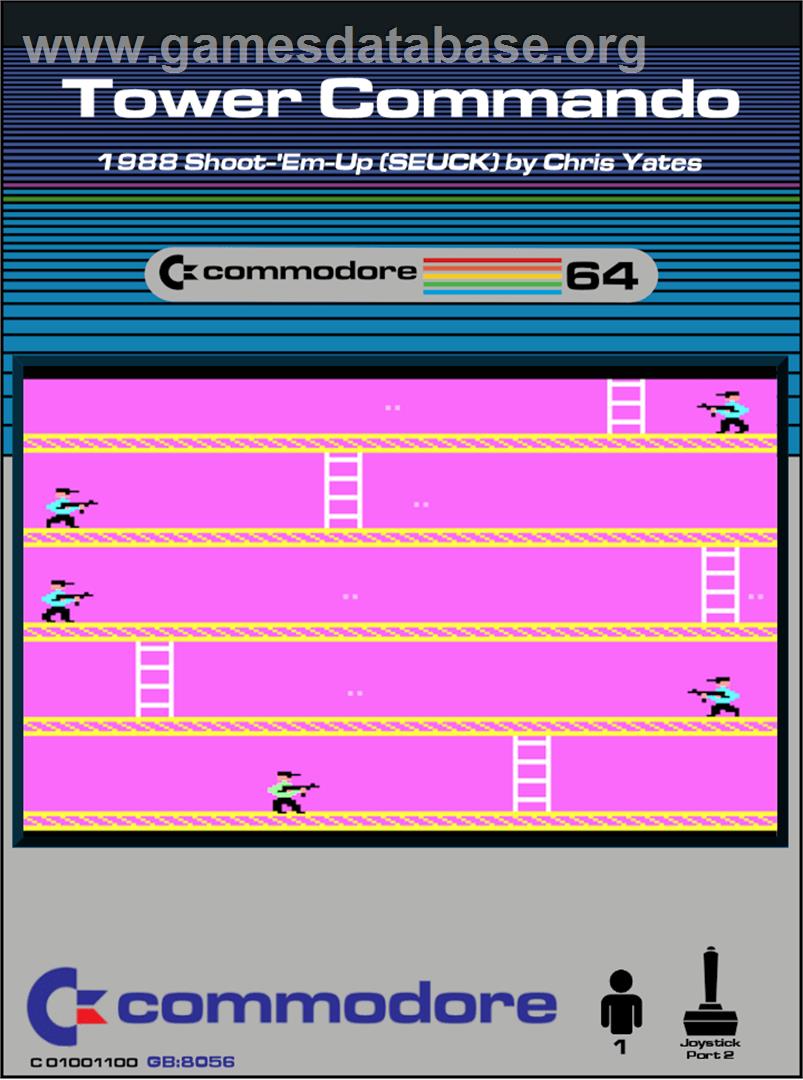 Tower Commando - Commodore 64 - Artwork - Box