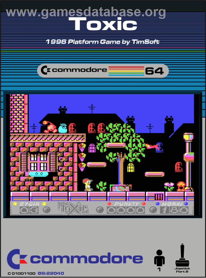 Toxic - Commodore 64 - Artwork - Box