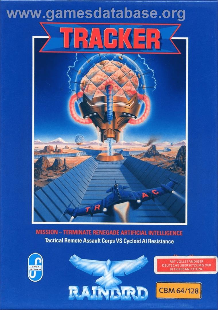 Tracker - Commodore 64 - Artwork - Box