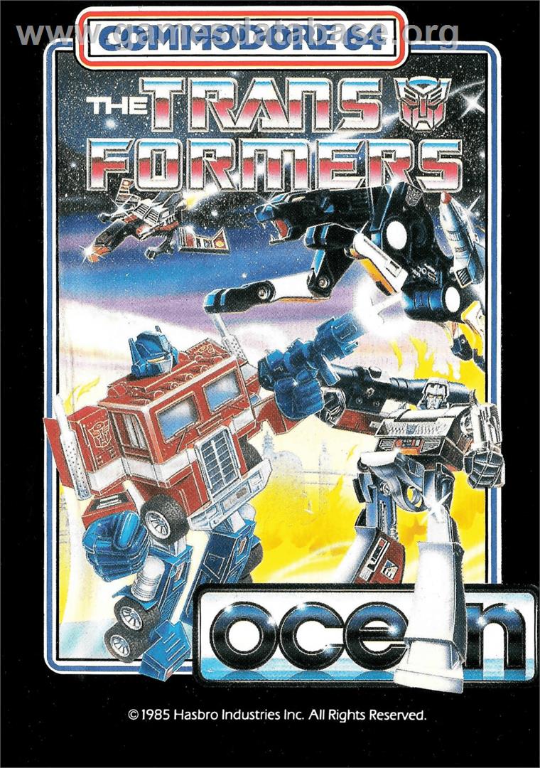 Transformers - Commodore 64 - Artwork - Box