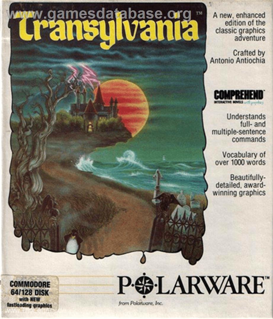 Transylvania - Commodore 64 - Artwork - Box
