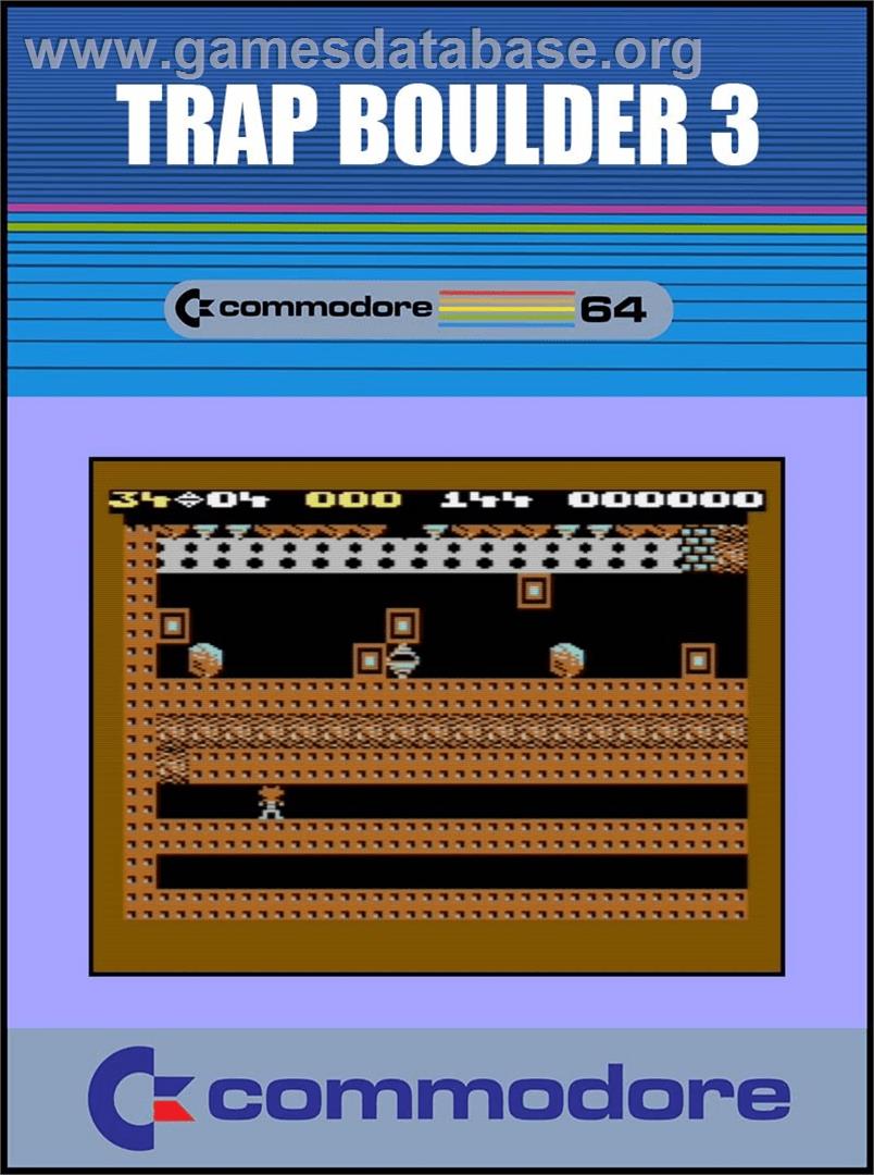 Trap Boulder 3 - Commodore 64 - Artwork - Box