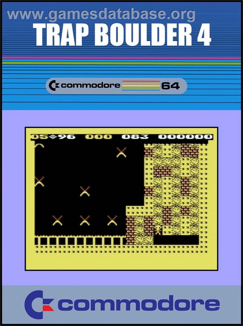 Trap Boulder 4 - Commodore 64 - Artwork - Box