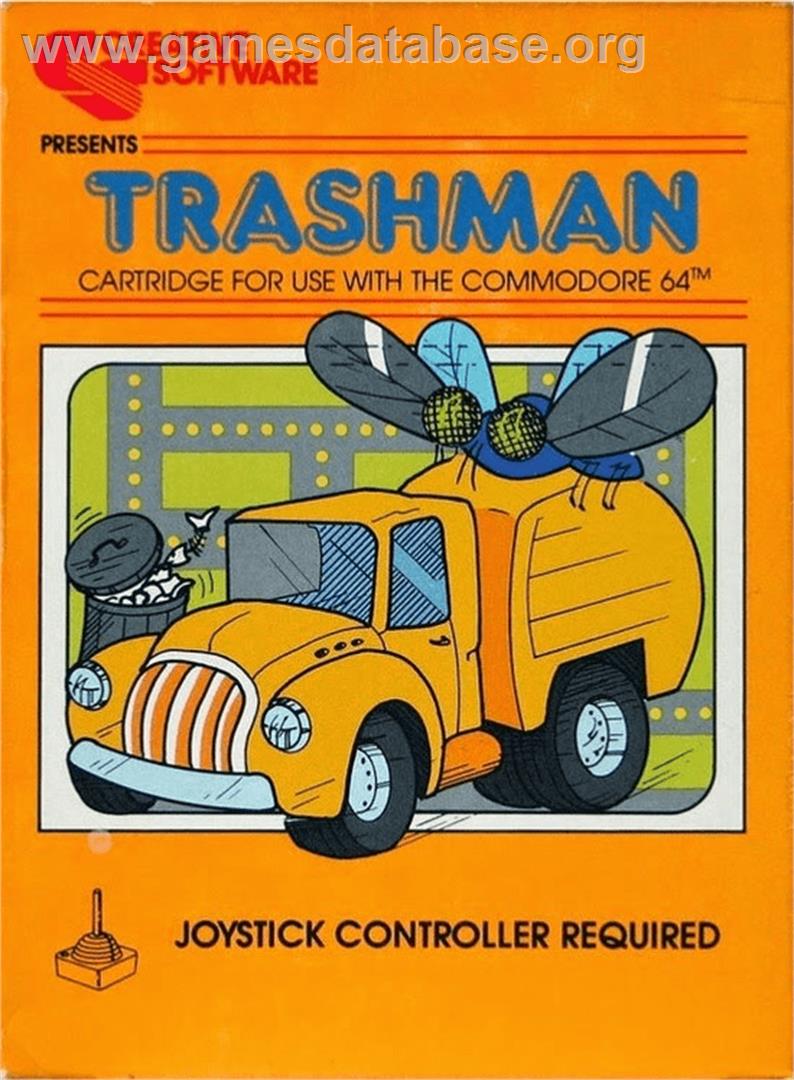 Trashman (Creative Software) - Commodore 64 - Artwork - Box