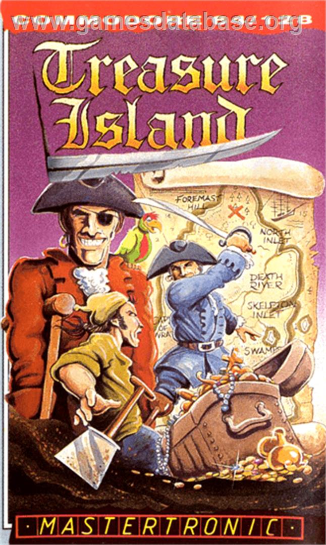 Treasure Island - Commodore 64 - Artwork - Box