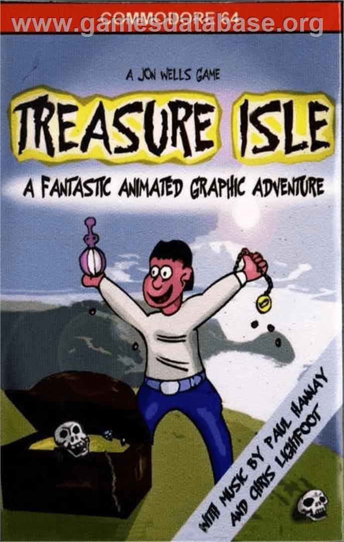 Treasure Isle - Commodore 64 - Artwork - Box