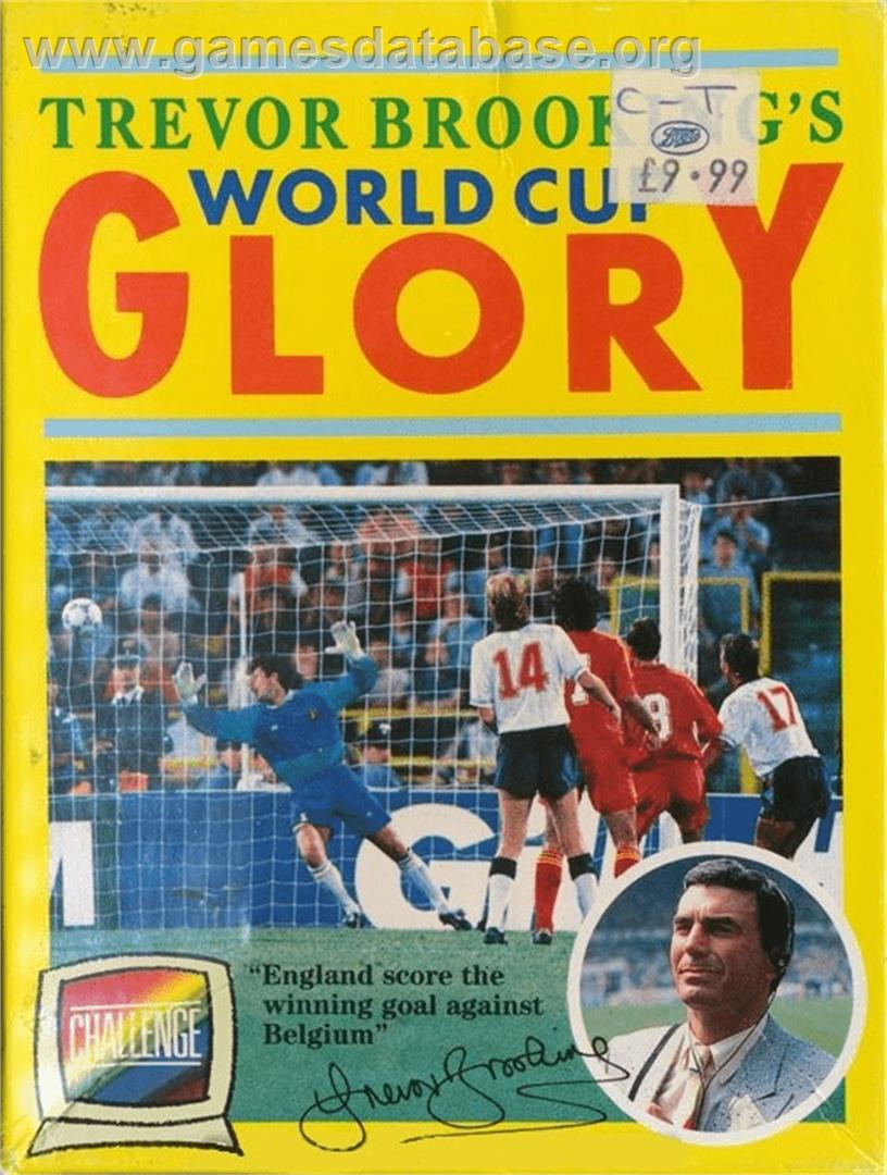 Trevor Brooking's World Cup Glory - Commodore 64 - Artwork - Box