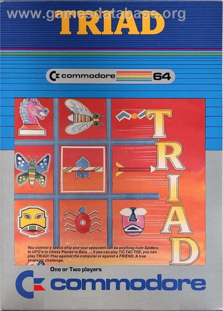 Triad - Commodore 64 - Artwork - Box