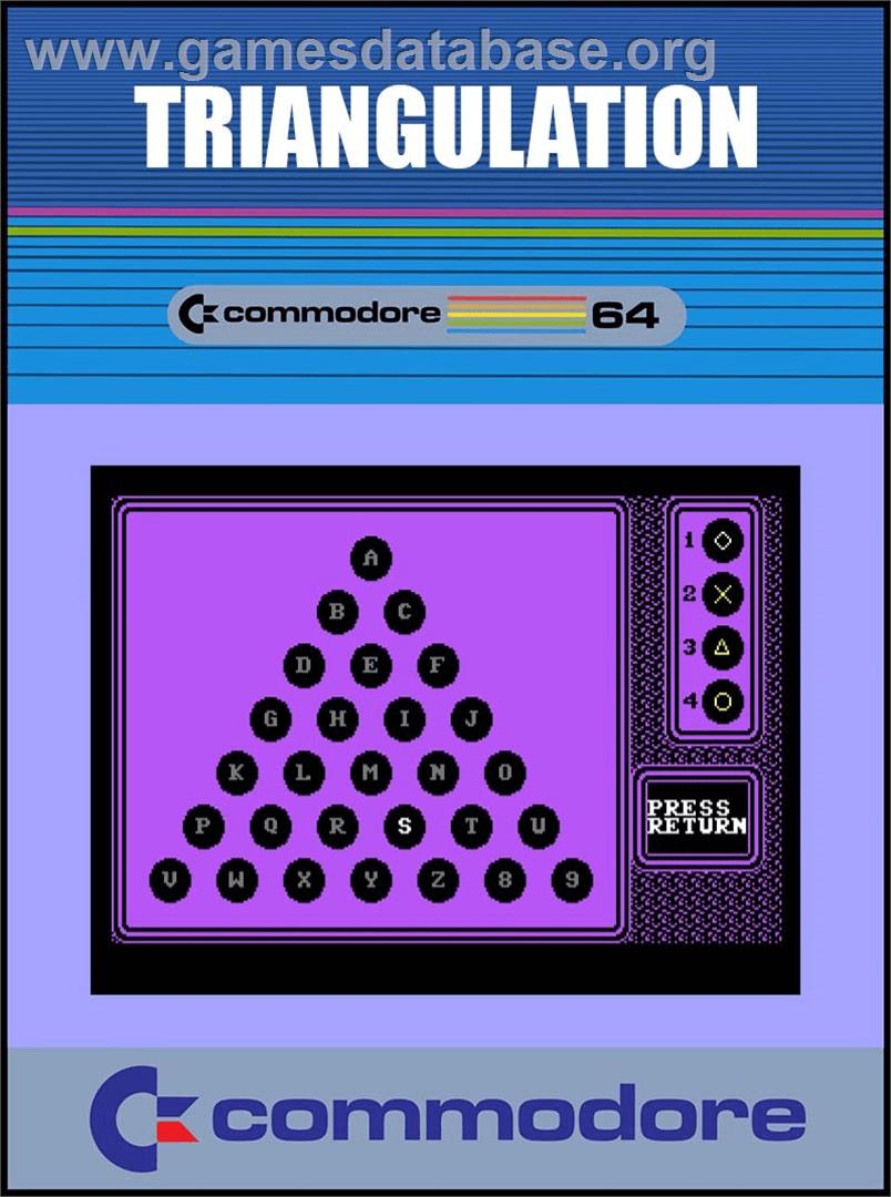 Triangulation - Commodore 64 - Artwork - Box