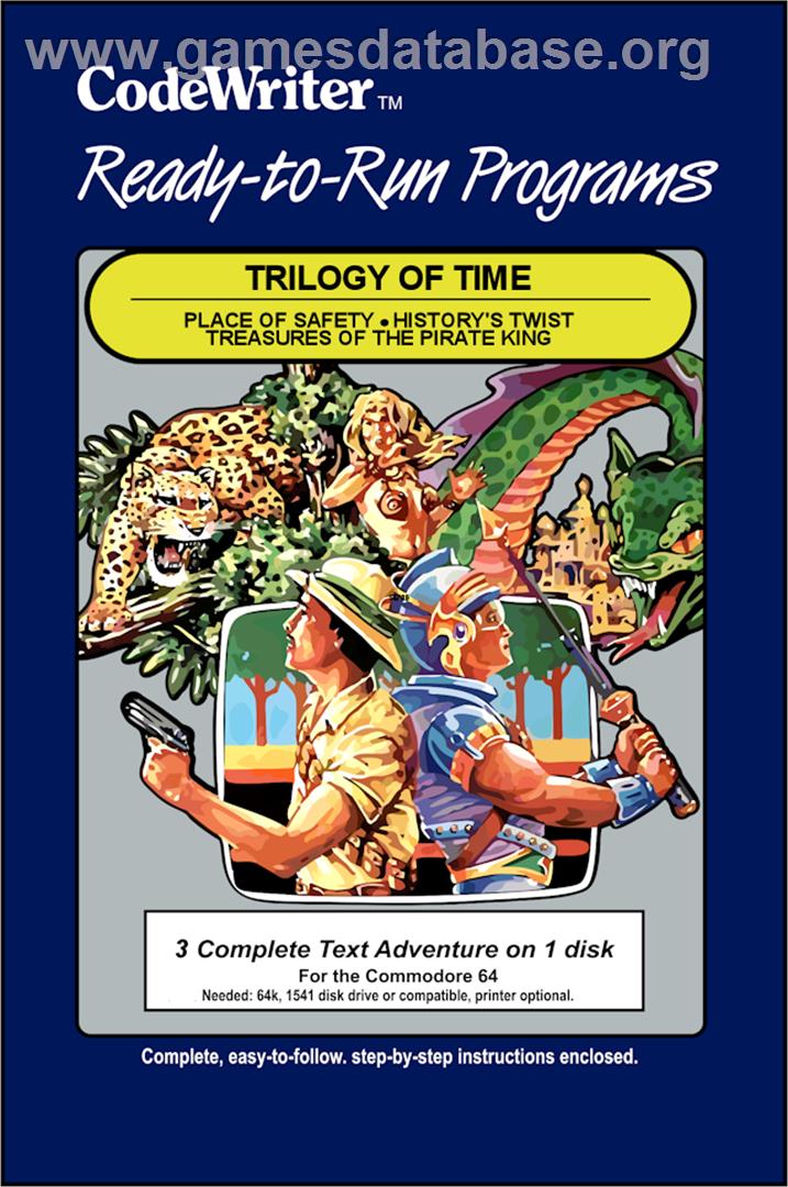 Trilogy Of Time - Commodore 64 - Artwork - Box