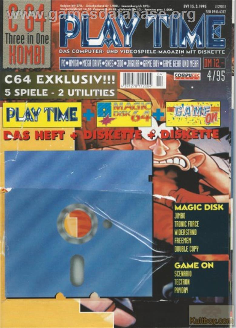 Tronic Force - Commodore 64 - Artwork - Box