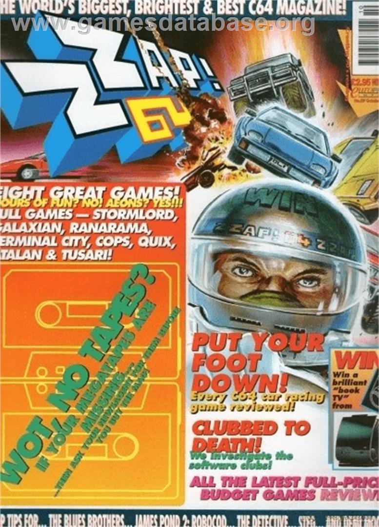 Tusari - Commodore 64 - Artwork - Box