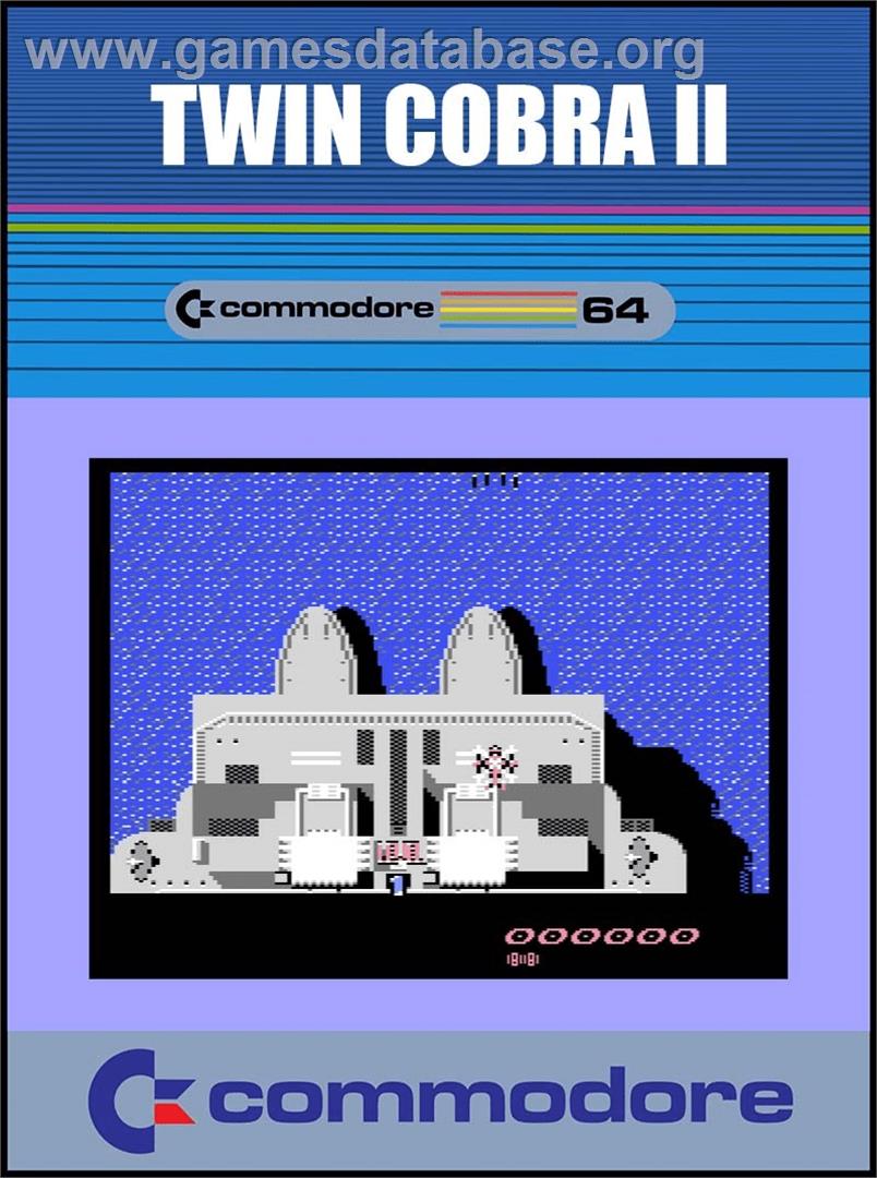 Twin Cobra 2 - Commodore 64 - Artwork - Box