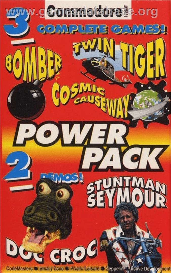 Twin Tigers - Commodore 64 - Artwork - Box