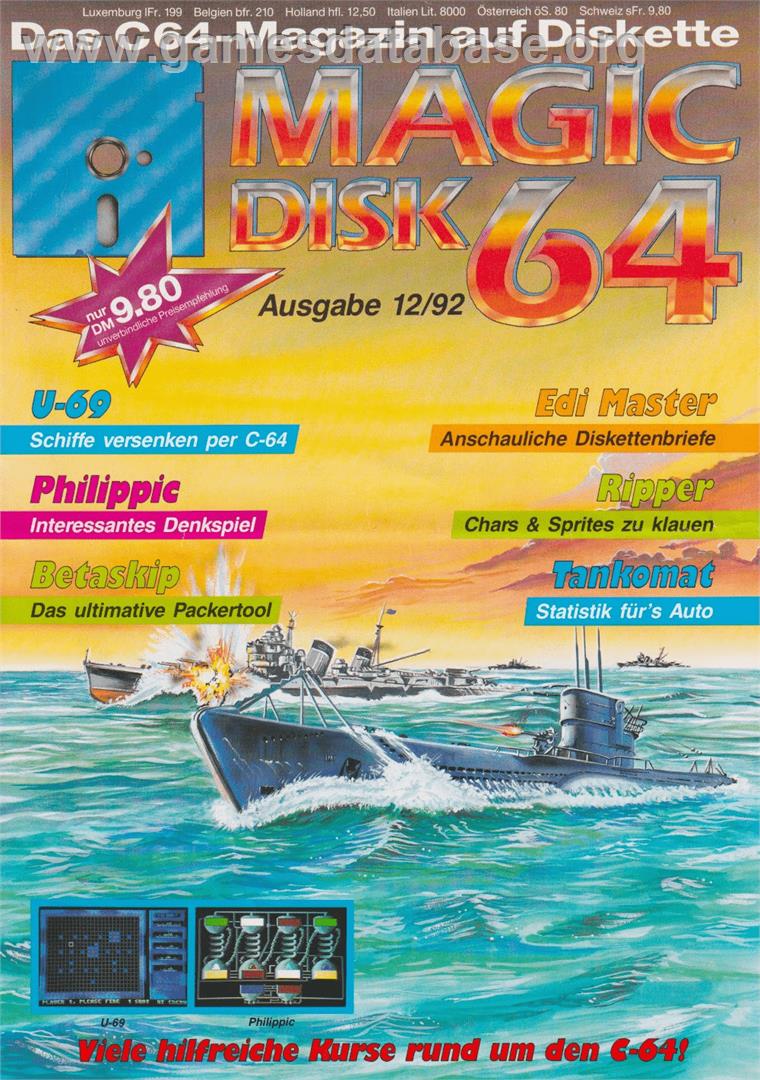 U-96 - Commodore 64 - Artwork - Box