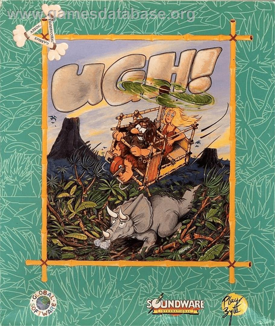 Ugh! (Softek) - Commodore 64 - Artwork - Box