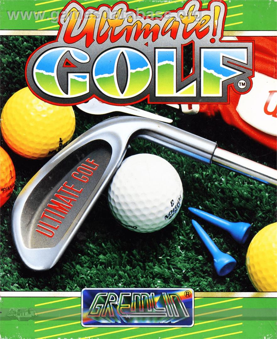 Ultimate! Golf - Commodore 64 - Artwork - Box