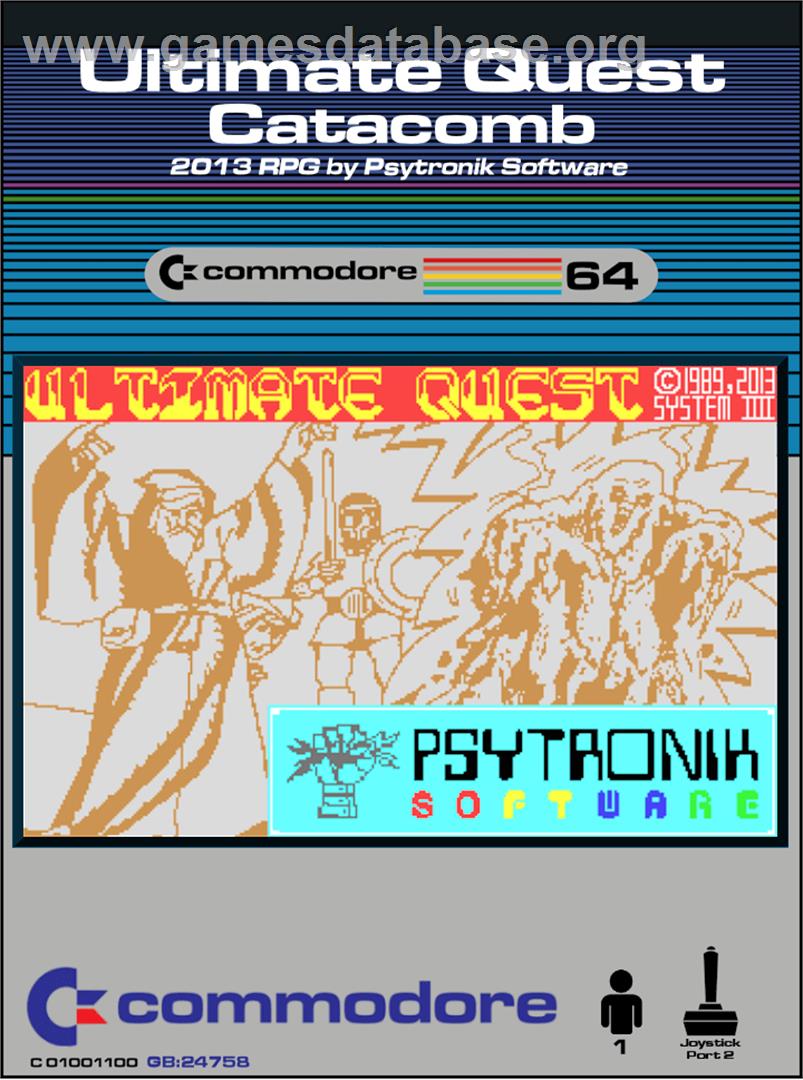 Ultimate Quest - Catacomb - Commodore 64 - Artwork - Box