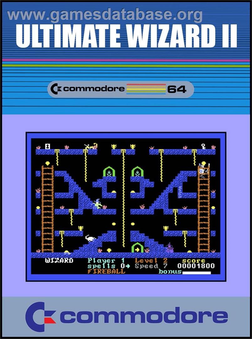 Ultimate Wizard 2 - Commodore 64 - Artwork - Box