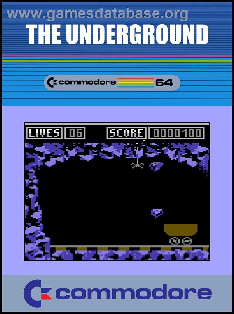 Underground (Hol Hol Soft) - Commodore 64 - Artwork - Box