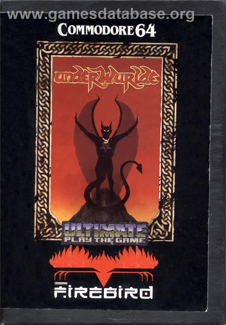 Underwurlde - Commodore 64 - Artwork - Box