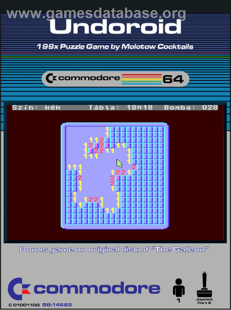 Undoroid - Commodore 64 - Artwork - Box