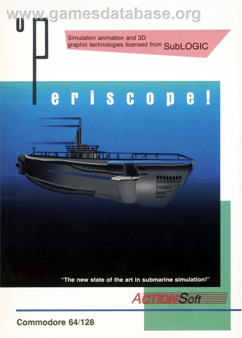 Up Periscope! - Commodore 64 - Artwork - Box