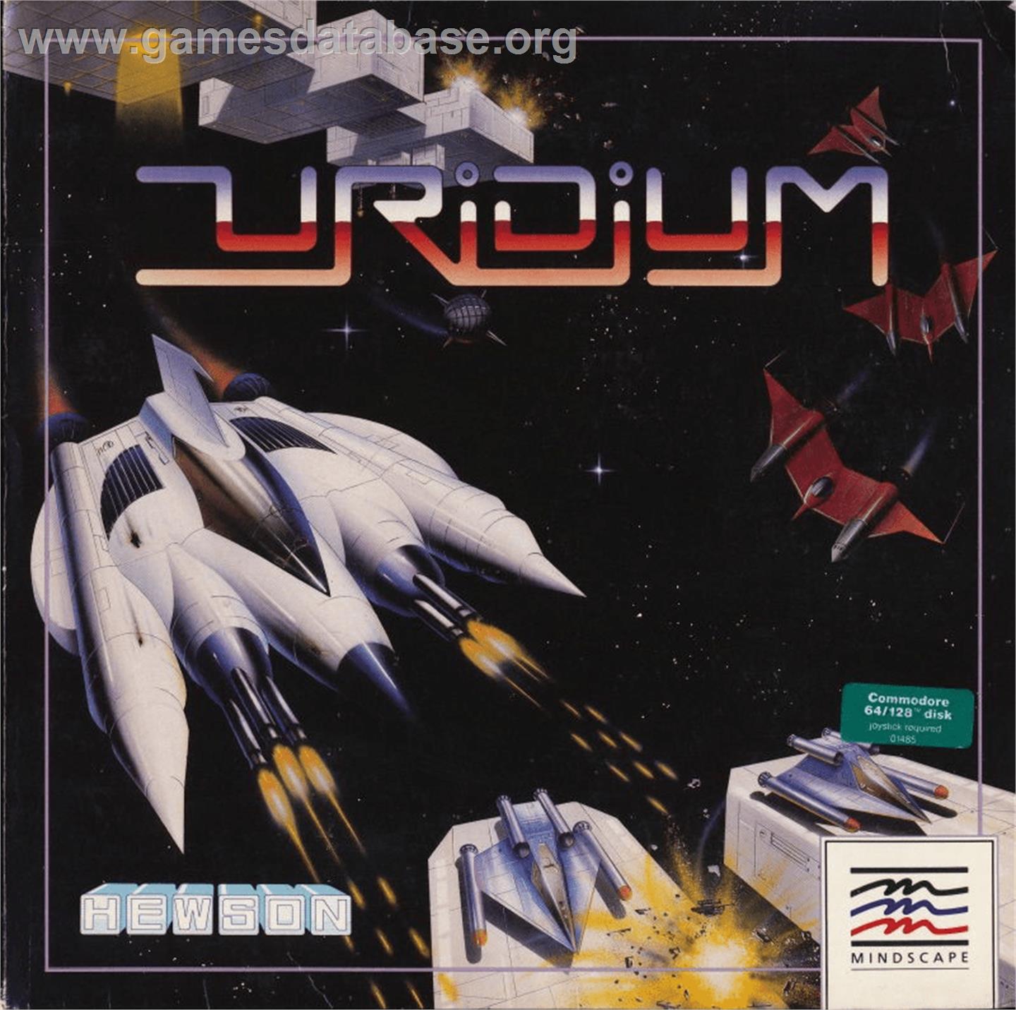Uridium - Commodore 64 - Artwork - Box
