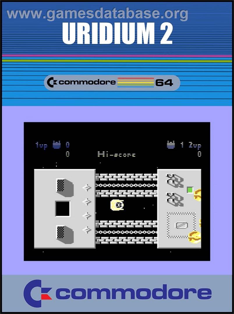 Uridium 2 - Commodore 64 - Artwork - Box
