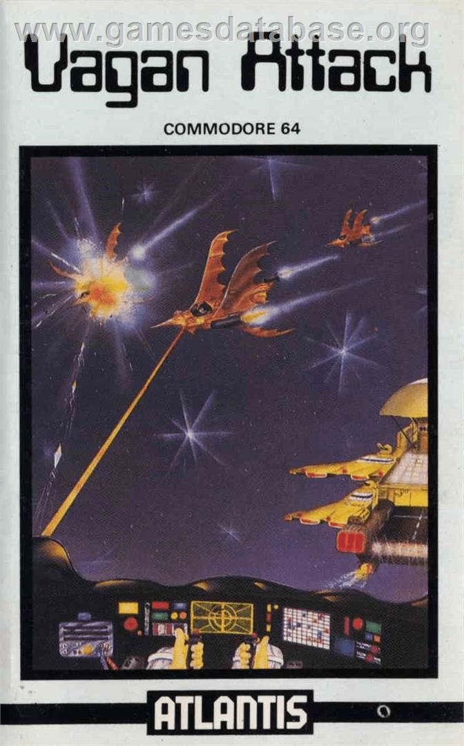 Vagan Attack - Commodore 64 - Artwork - Box