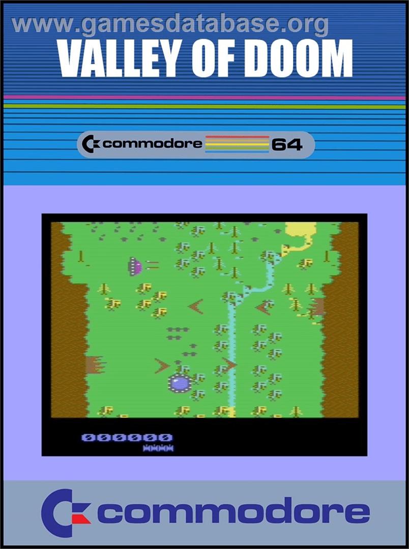 Valley Of Doom - Commodore 64 - Artwork - Box