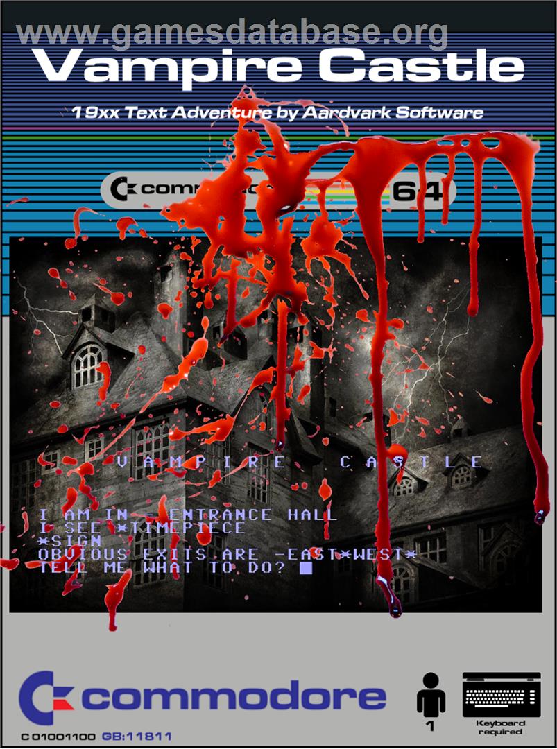 Vampire Castle - Commodore 64 - Artwork - Box