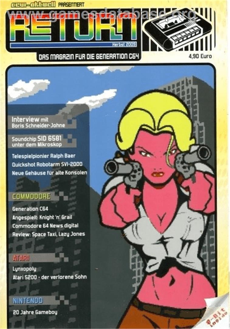 Vault Man - Commodore 64 - Artwork - Box