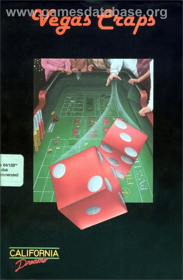 Vegas Craps - Commodore 64 - Artwork - Box