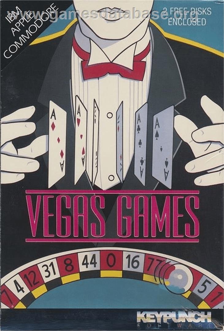 Vegas Games - Commodore 64 - Artwork - Box