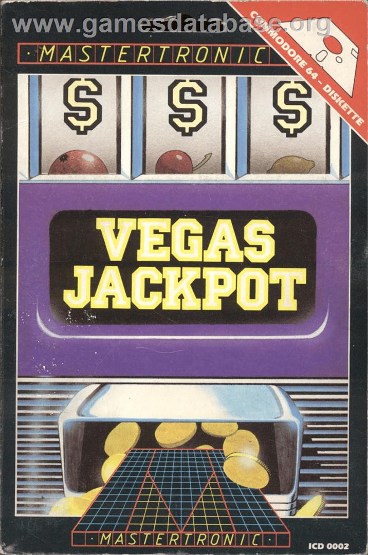 Vegas Jackpot - Commodore 64 - Artwork - Box