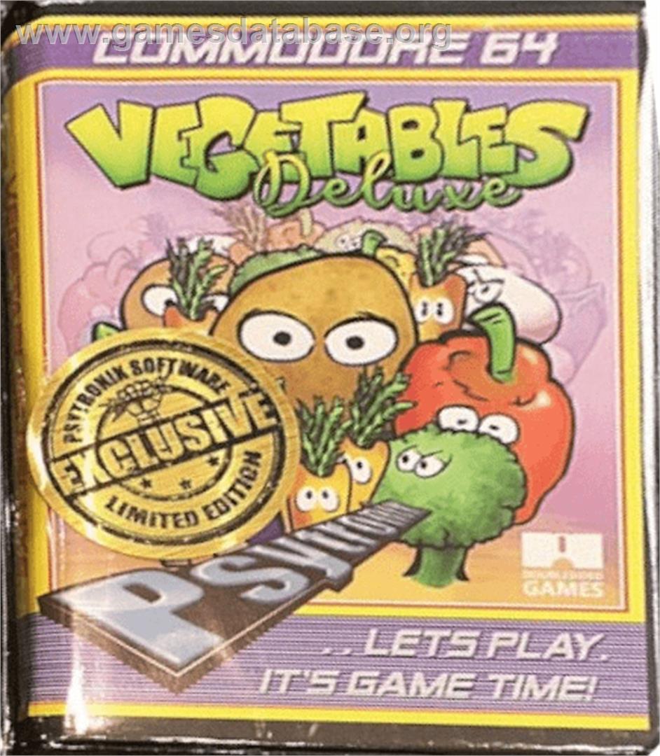 Vegetables Deluxe - Commodore 64 - Artwork - Box