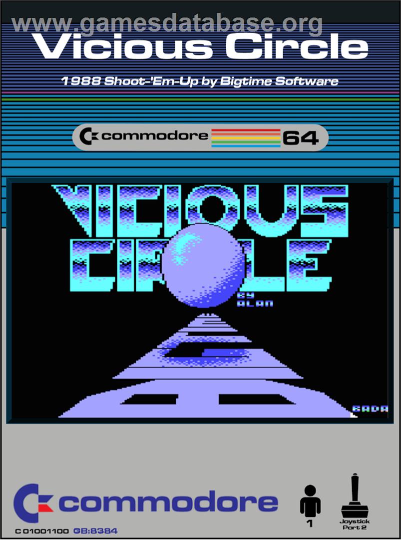 Vicious Circle - Commodore 64 - Artwork - Box